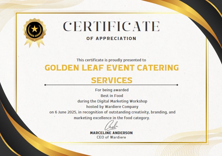 Top Chef Recognition