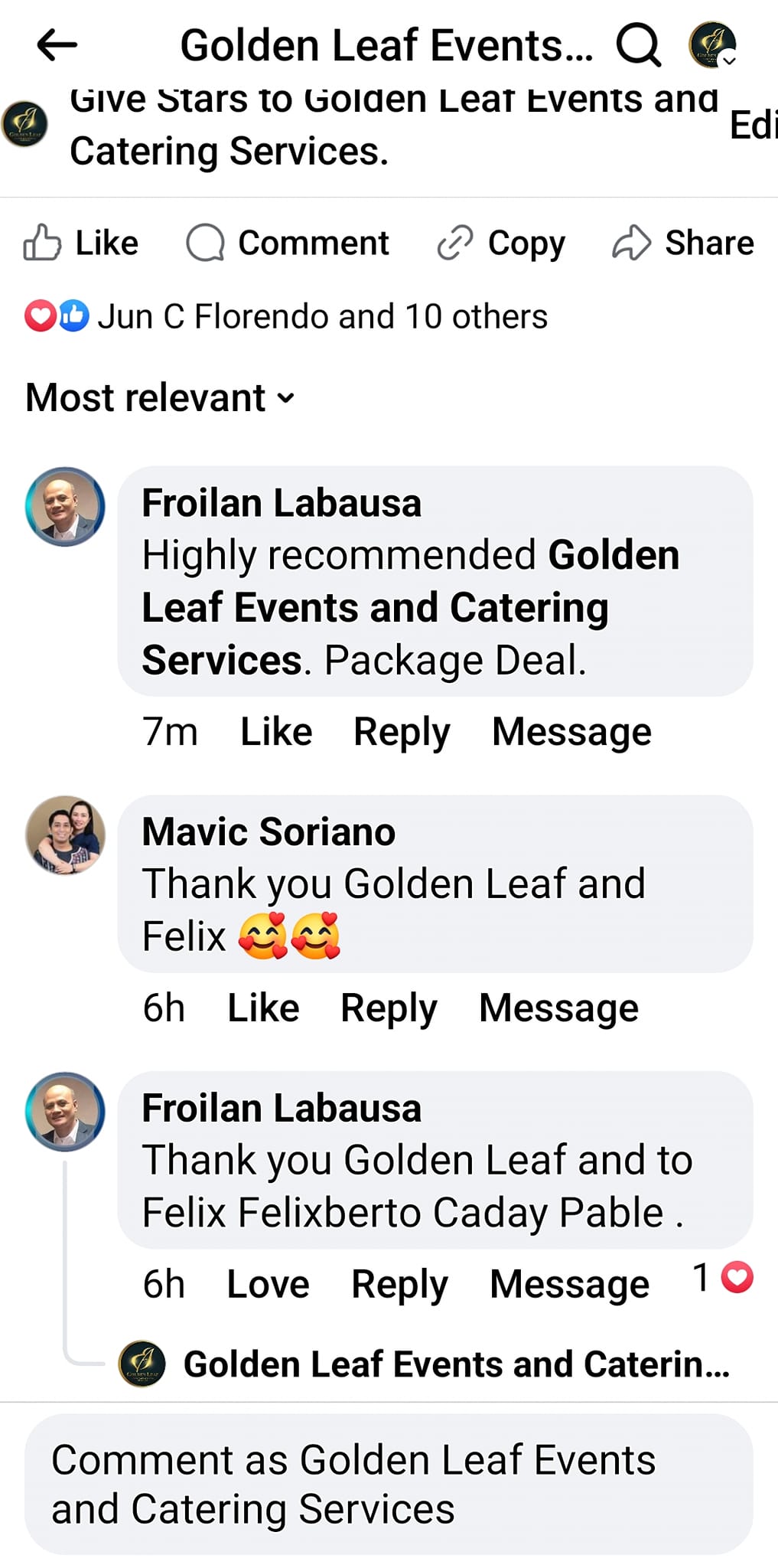 Client Feedback 1